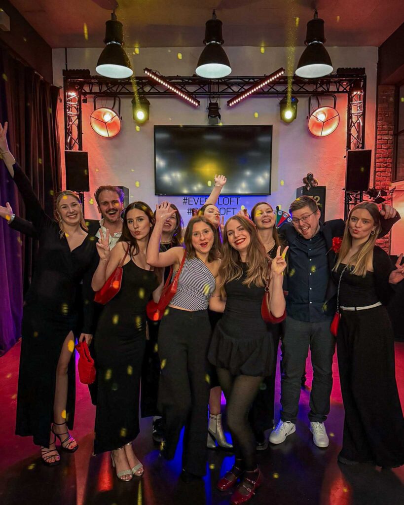 Herzbluttiger Bande im Eventloft